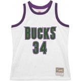 Mitchell & Ness - Milwaukee Bucks Swingman Jersey - Wit - Heren