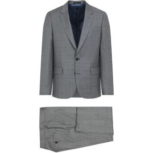 PS By Paul Smith - Kostuum - Grijs - Wol - Heren