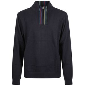 Paul Smith, Heren, Sweatshirts & Hoodies, Zwart, Maat: L