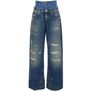 Dolce & Gabbana, Dames, Jeans, Blauw, Maat: L Denim,