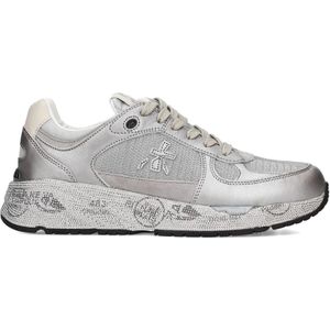 Premiata Zilver Suède Leren Sneakers , Gray , Dames , Maat: 38 EU