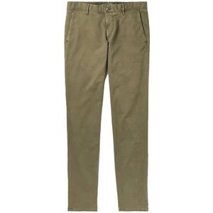 Incotex, Heren, Broeken, Groen, Maat: W36 Katoen,