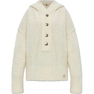 Knwls, Dames, Truien, Beige, Maat: S/M Polyamide,