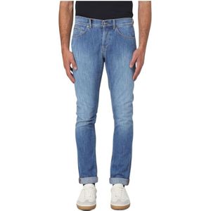 Dondup, Heren, Jeans, Blauw, Maat: W38 Denim,