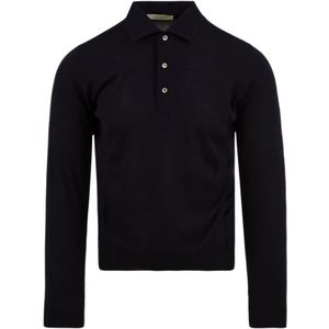 Filippo De Laurentiis, Heren, Tops, Zwart, Maat: 2XL