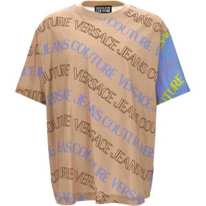 Versace Jeans Couture, Heren, Tops, Veelkleurig, Maat: S