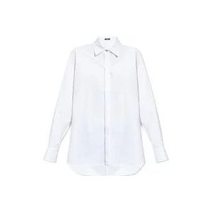 Versace Shirt met logo , White , Dames , Maat: 2XS