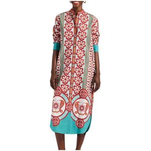 La DoubleJ, Dames, Jurken, Veelkleurig, Maat: XL