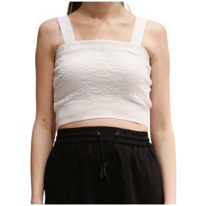 Iceberg, Dames, Tops, Wit, Maat: XS Viscose,