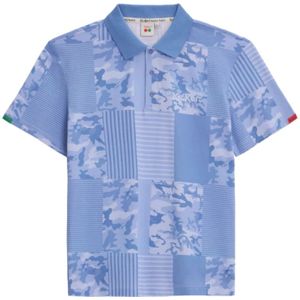 Kickers, Heren, Tops, Blauw, Maat: S Katoen,