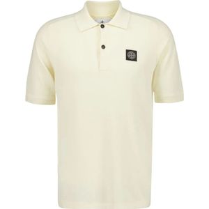 Stone Island, Heren, Tops, Beige, Maat: XL Katoen,
