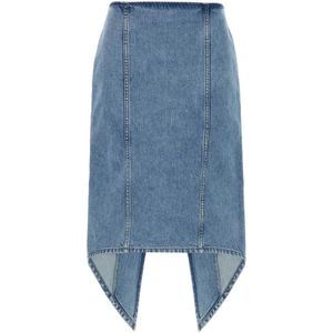 JW Anderson, Dames, Rokken, Blauw, Maat: 2XS Denim,