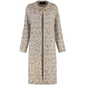 Fabiana Filippi, Dames, Mantels, Beige, Maat: S