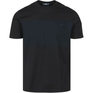 Herno, Heren, Tops, Zwart, Maat: S