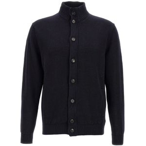 Zanone, Heren, Truien, Blauw, Maat: 2XL Katoen,