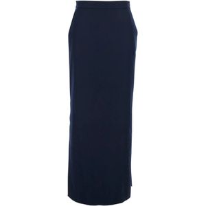 Antonelli Firenze, Dames, Rokken, Blauw, Maat: S Zijde,