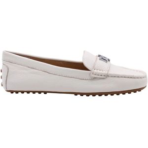 LAUREN RALPH LAUREN - BARNSBURY - Loafers - Wit - Leer