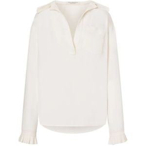 Philosophy di Lorenzo Serafini, Dames, Blouses & Shirts, Wit, Maat: XS
