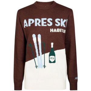 Saint Barth, Heren, Truien, Veelkleurig, Maat: L Wol,