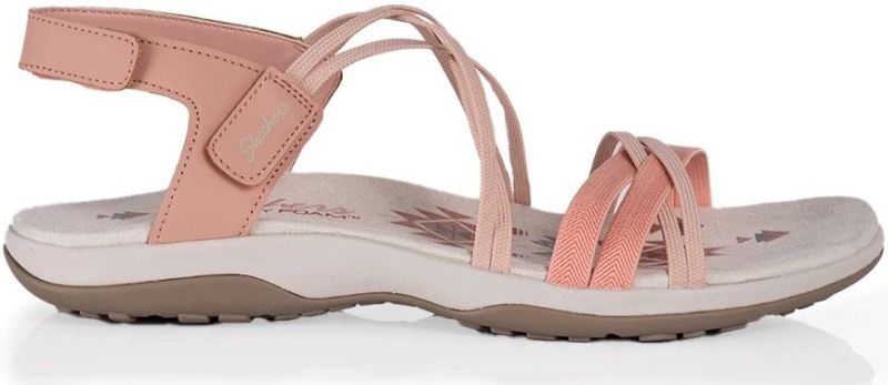 Skechers - Reggae Slim - Damessandalen - Zwart - Memory Foam®