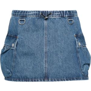 Coperni, Dames, Rokken, Blauw, Maat: S Denim,
