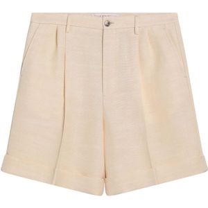 Valentino, Heren, Korte broeken, Geel, Maat: S Zijde,