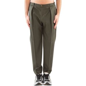 Briglia, Heren, Broeken, Groen, Maat: XL Wol,