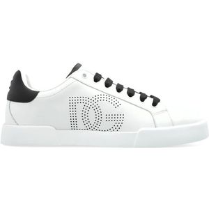 Dolce & Gabbana, Dames, Schoenen, Wit, Maat: 36 EU Leer,