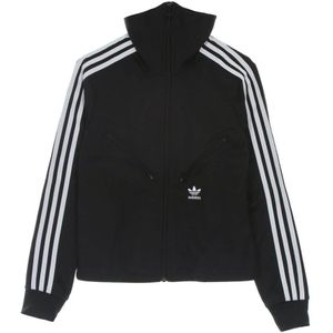 Adidas, Dames, Sweatshirts & Hoodies, Zwart, Maat: XL Katoen,