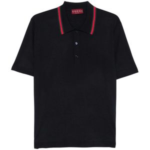 Gucci, Heren, Tops, Zwart, Maat: S Wol,