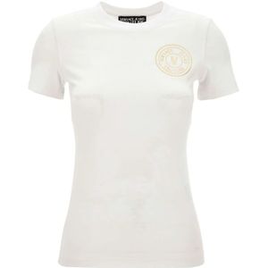 Versace Jeans Couture - T-shirt - Wit - Dames - Katoen