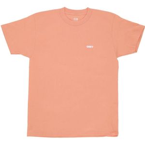 Obey, Heren, Tops, Beige, Maat: L Katoen,