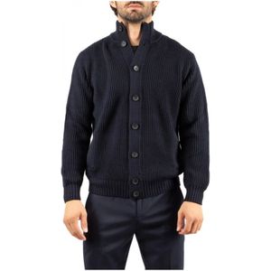 Filippo De Laurentiis, Heren, Truien, Blauw, Maat: M