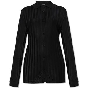Tom Ford, Dames, Truien, Zwart, Maat: XS Viscose,