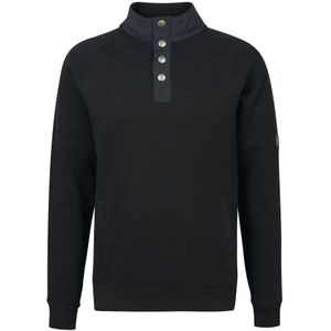 Barbour, Heren, Sweatshirts & Hoodies, Zwart, Maat: L Katoen,