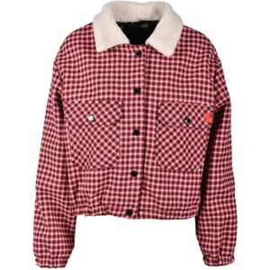 Love Moschino, Dames, Jassen, Veelkleurig, Maat: M Katoen,