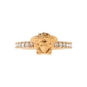 Versace Ring met Medusa-gezicht , Yellow , Dames , Maat: 48 MM