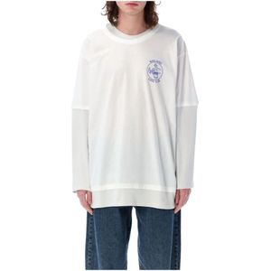 Magliano, Heren, Tops, Wit, Maat: M Katoen,