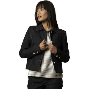 Kocca, Dames, Jassen, Zwart, Maat: L Denim,
