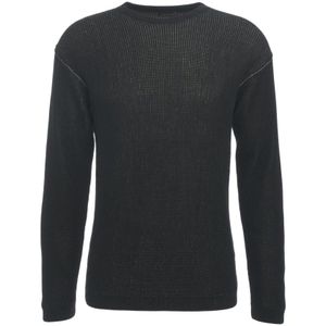 Transit, Heren, Truien, Zwart, Maat: XL Linnen,