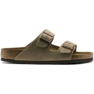 Birkenstock, Dames, Schoenen, Beige, Maat: 37 EU Leer,