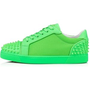 Christian Louboutin, Heren, Schoenen, Groen, Maat: 44 EU