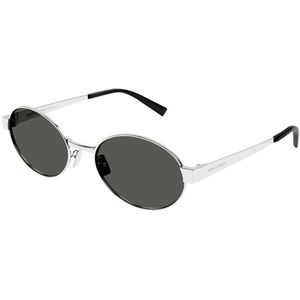 Saint Laurent, unisex, Accessoires, Grijs, Maat: 55 MM Nylon,