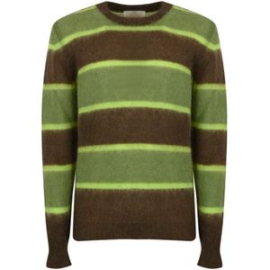 Amaránto, Heren, Truien, Veelkleurig, Maat: M Mohair,