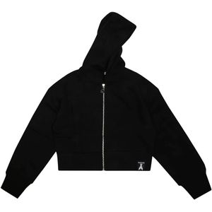 Patrizia Pepe, Heren, Sweatshirts & Hoodies, Zwart, Maat: L