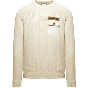 Aeronautica Militare - Trui - Beige - Normale Fit