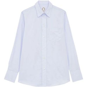 Ines de la Fressange Paris, Dames, Blouses & Shirts, Blauw, Maat: 2XS