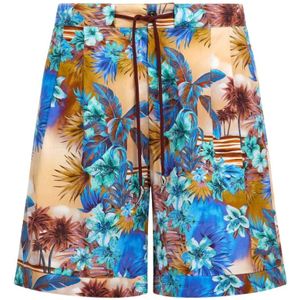 Roberto Cavalli, Heren, Badkleding, Veelkleurig, Maat: S Katoen,