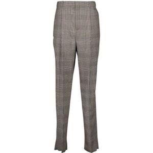 Saint Laurent, Heren, Broeken, Grijs, Maat: L Wol,