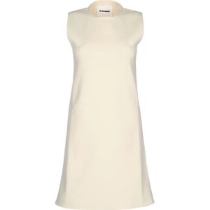 Jil Sander, Dames, Jurken, Beige, Maat: XS